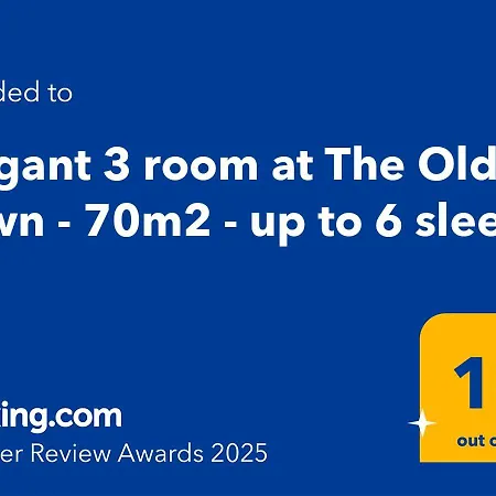 Elegant 3 At The Old Town - 70m2 - Up To 6 Sleeps * Varsovia